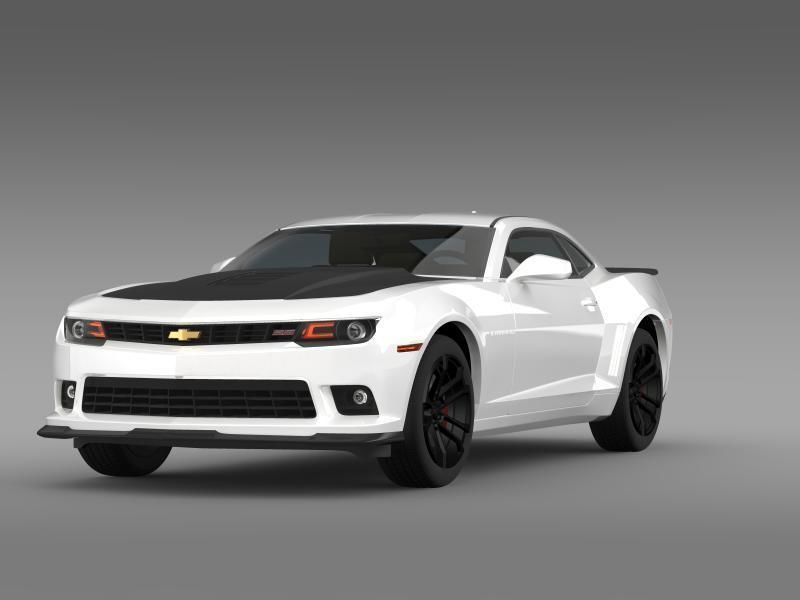 Chevrolet Camaro 1LE 2010 3D model_15