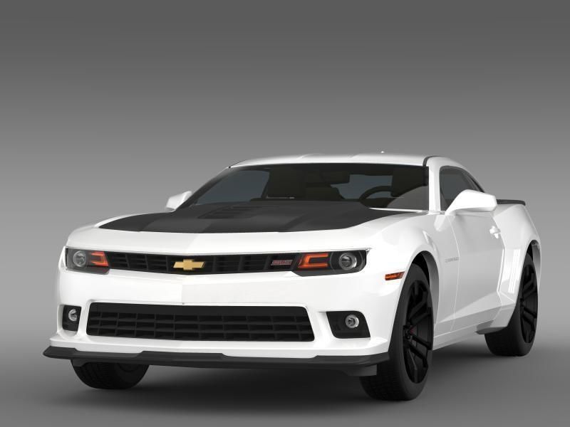 Chevrolet Camaro 1LE 2010 3D model_14