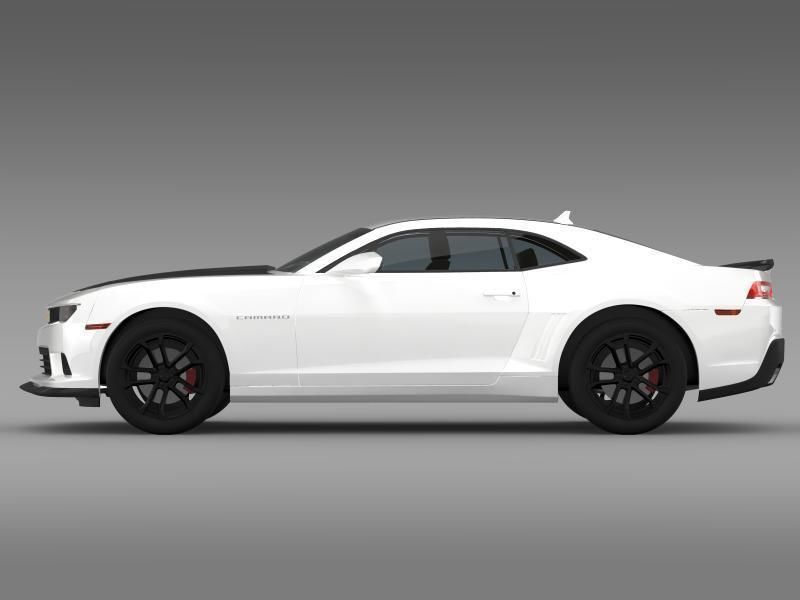 Chevrolet Camaro 1LE 2010 3D model_17