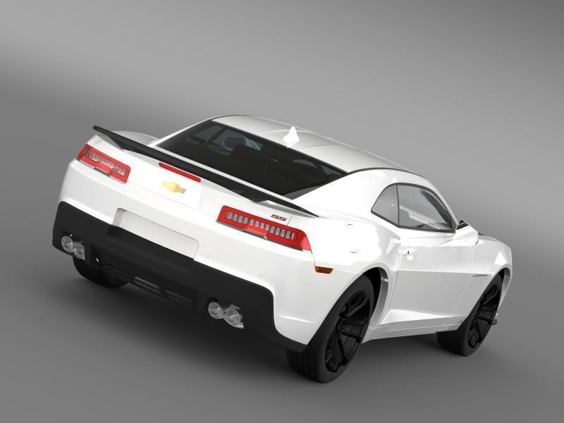 Chevrolet Camaro 1LE 2010 3D model_11