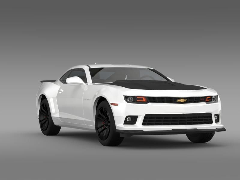 Chevrolet Camaro 1LE 2010 3D model_5