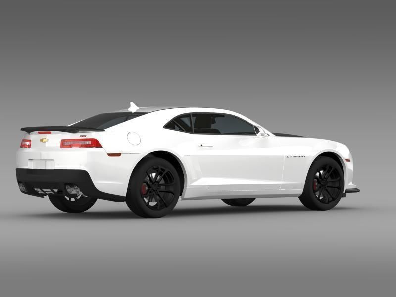 Chevrolet Camaro 1LE 2010 3D model_2