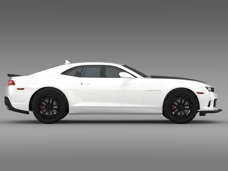 Chevrolet Camaro 1LE 2010 3D model_3