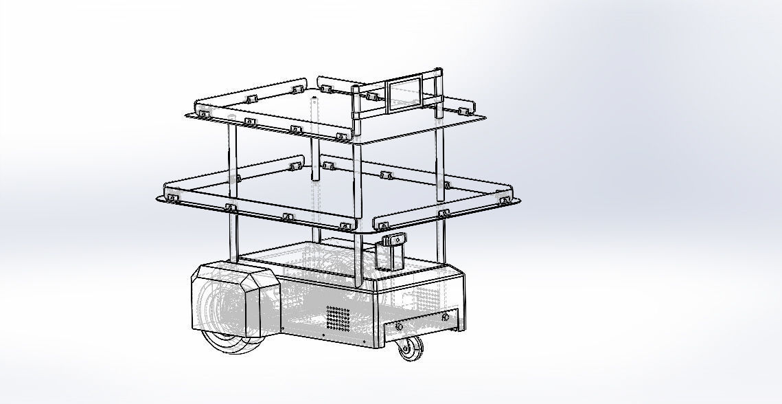 Tech Covid Robot 3D model_1