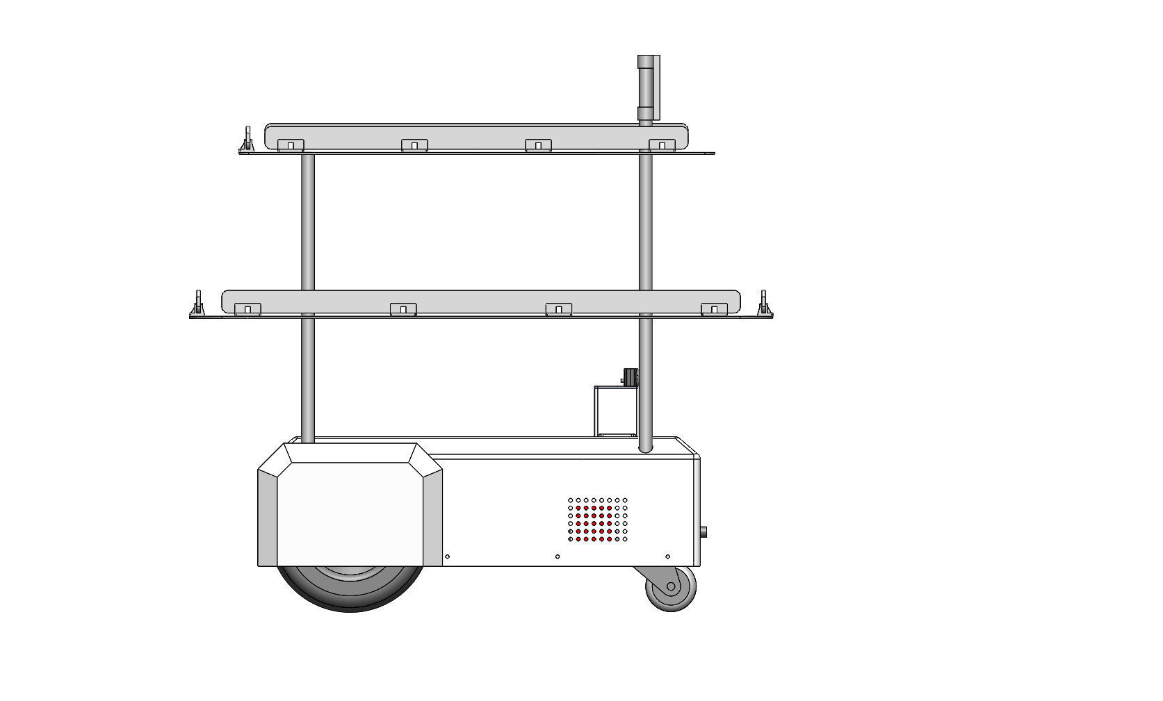 Tech Covid Robot 3D model_5