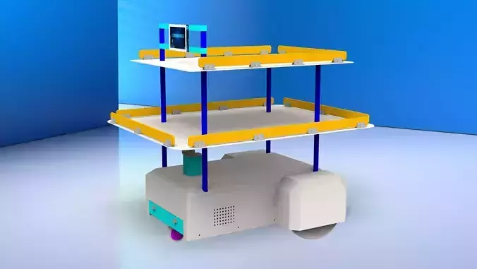 Tech Covid Robot 3D model