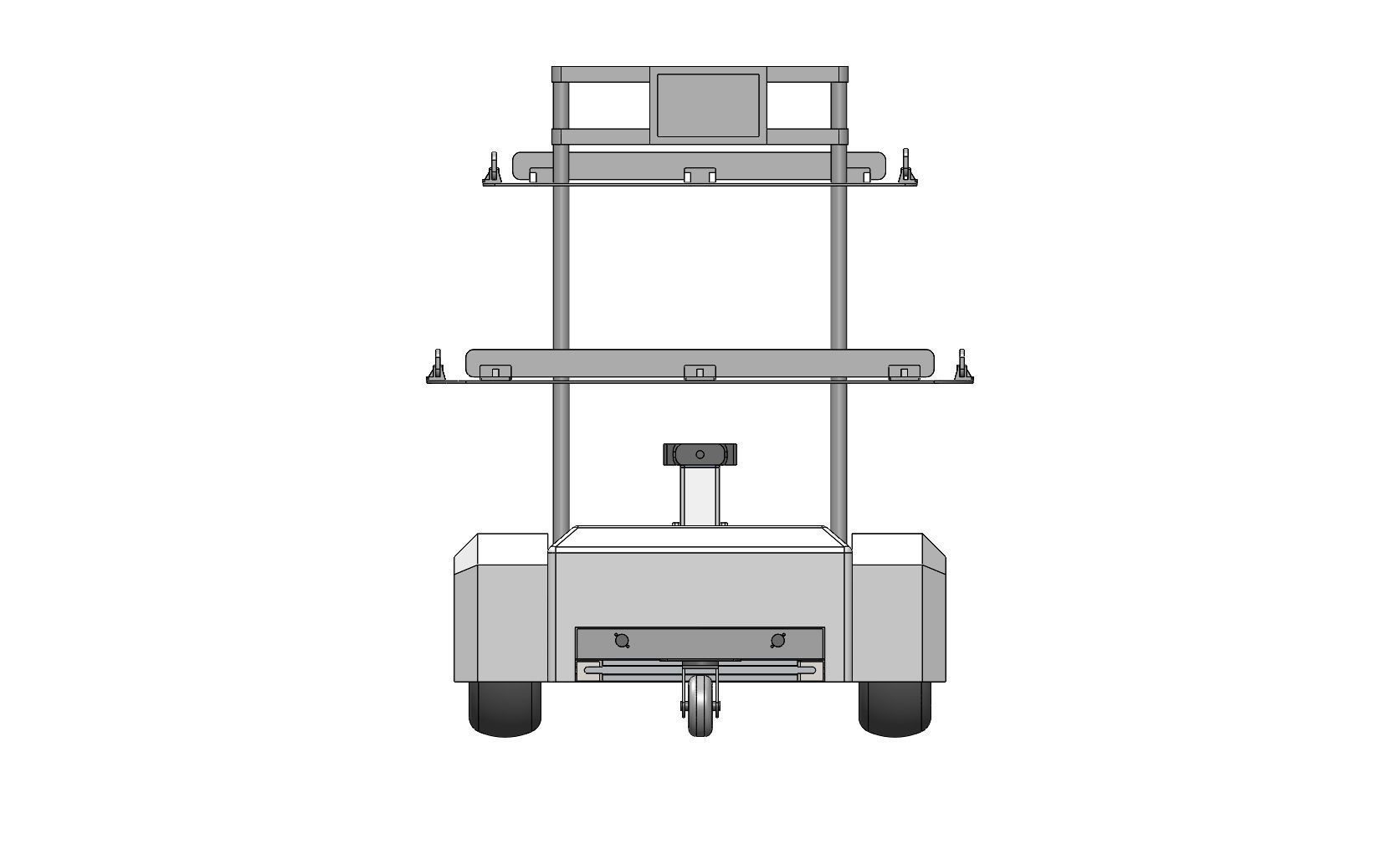 Tech Covid Robot 3D model_6