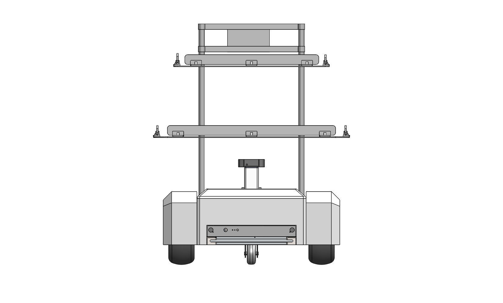 Tech Covid Robot 3D model_4