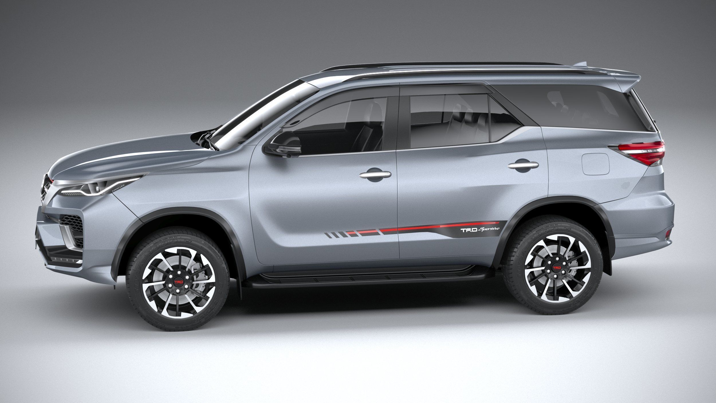 Toyota Fortuner TRD 2021 3D model_8