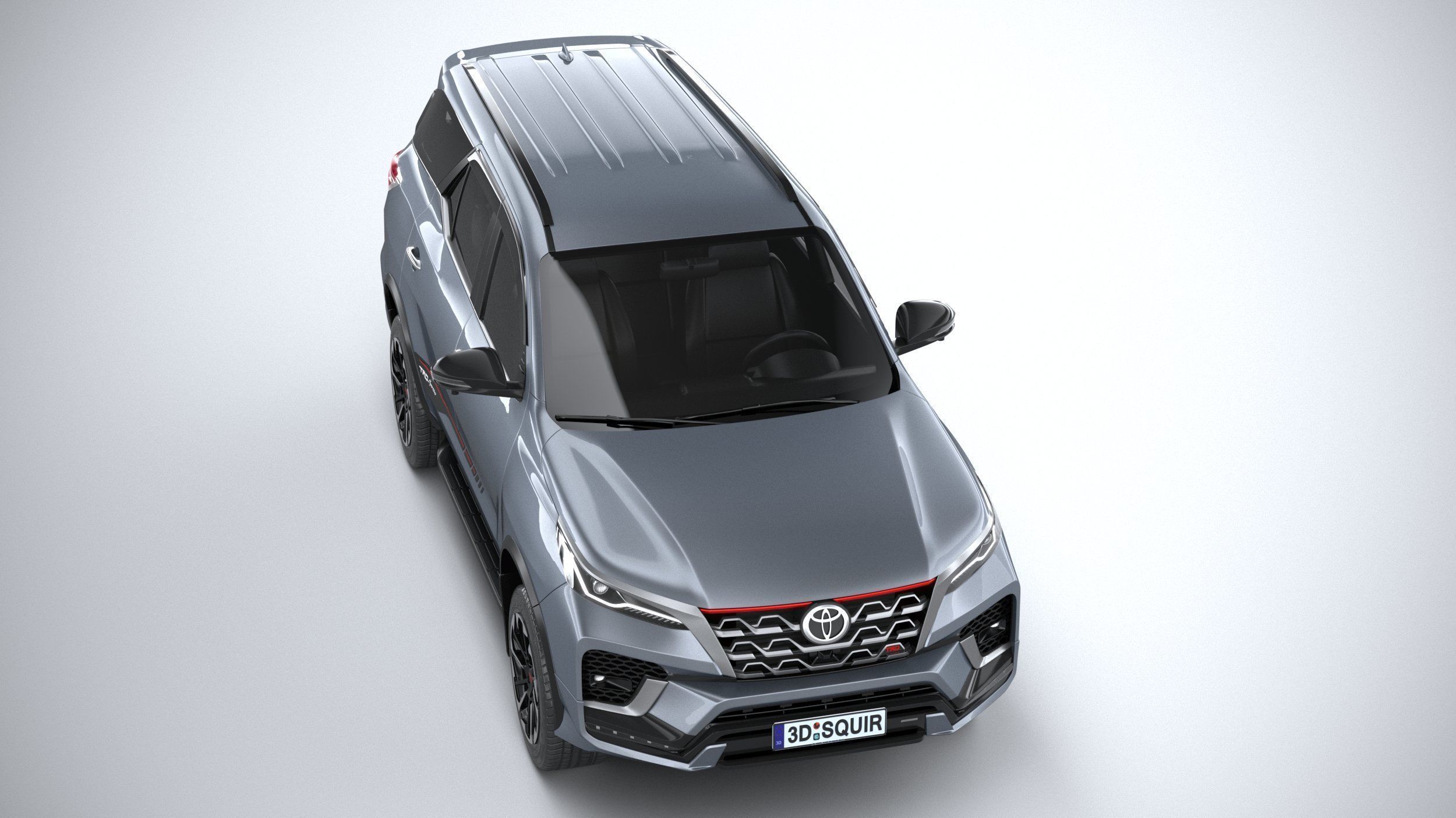 Toyota Fortuner TRD 2021 3D model_12