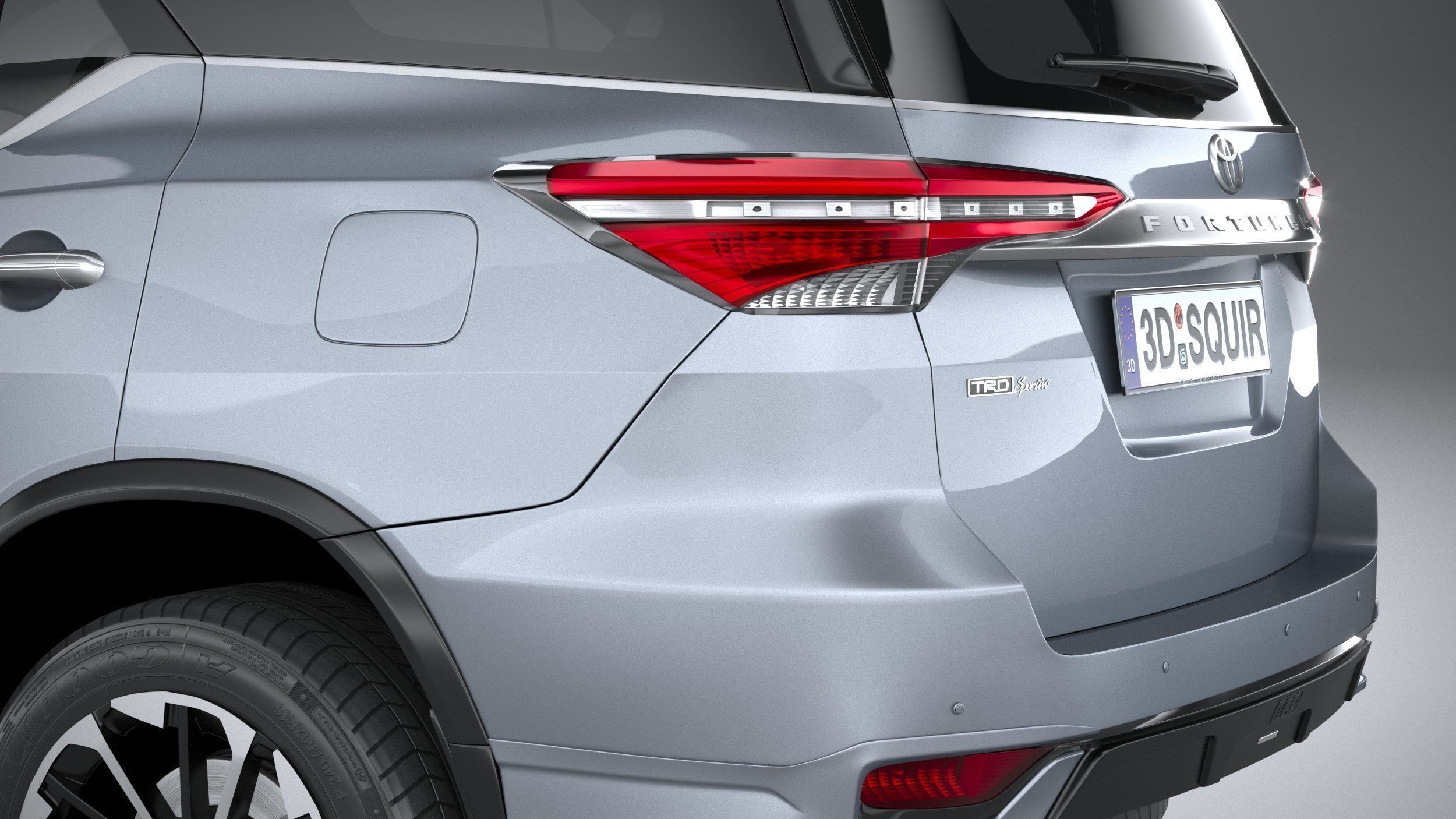 Toyota Fortuner TRD 2021 3D model_6