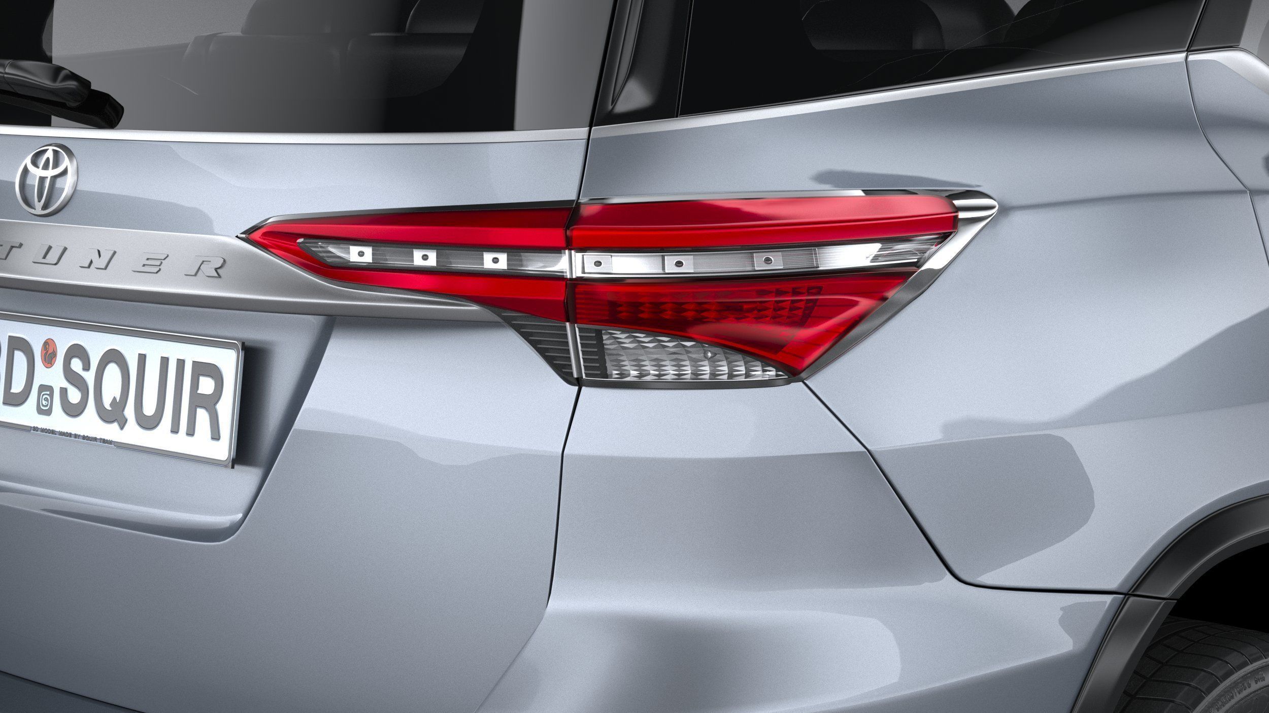 Toyota Fortuner TRD 2021 3D model_18