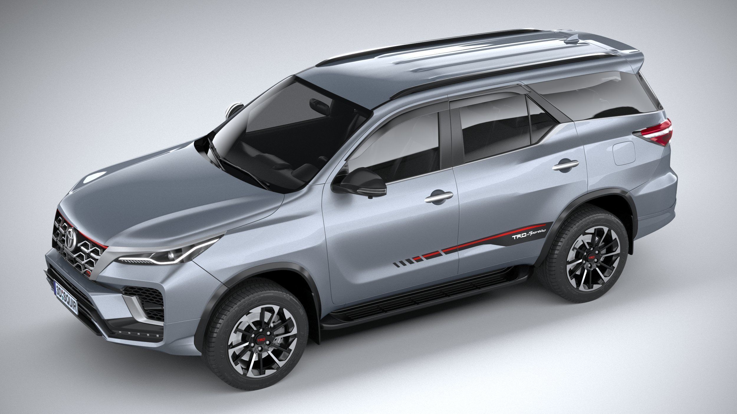 Toyota Fortuner TRD 2021 3D model_7