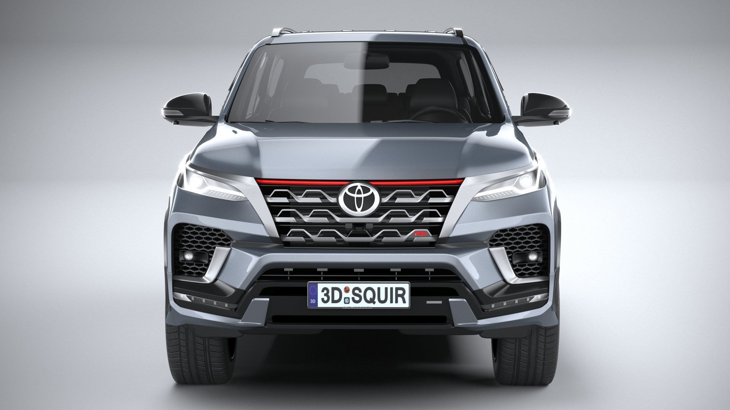 Toyota Fortuner TRD 2021 3D model_13