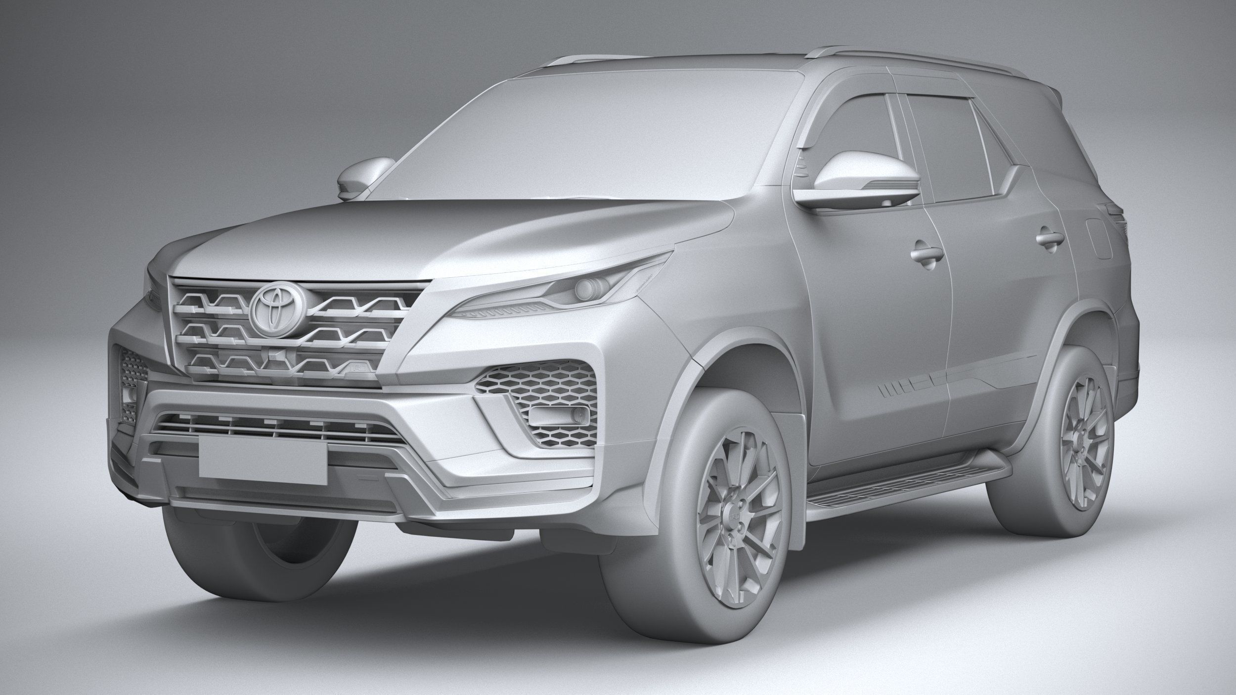Toyota Fortuner TRD 2021 3D model_20