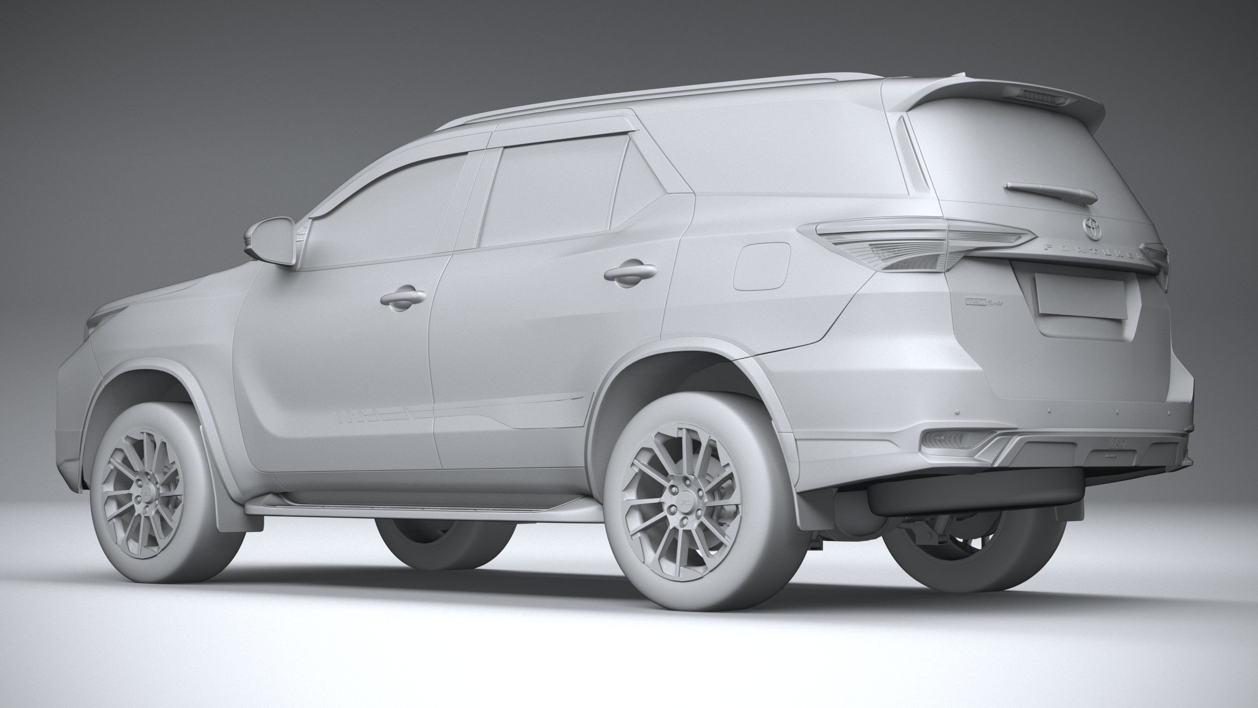 Toyota Fortuner TRD 2021 3D model_21