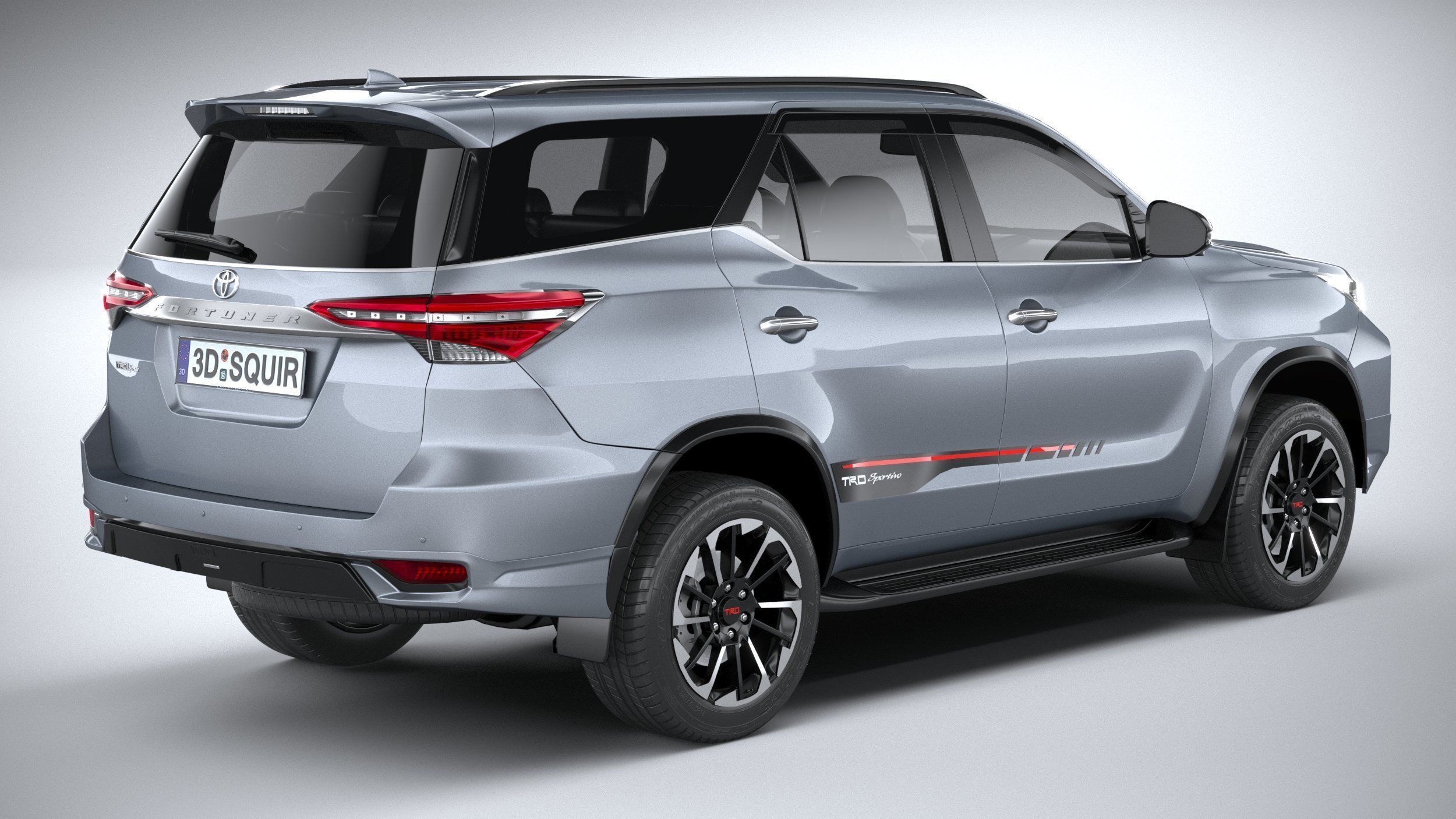 Toyota Fortuner TRD 2021 3D model_17