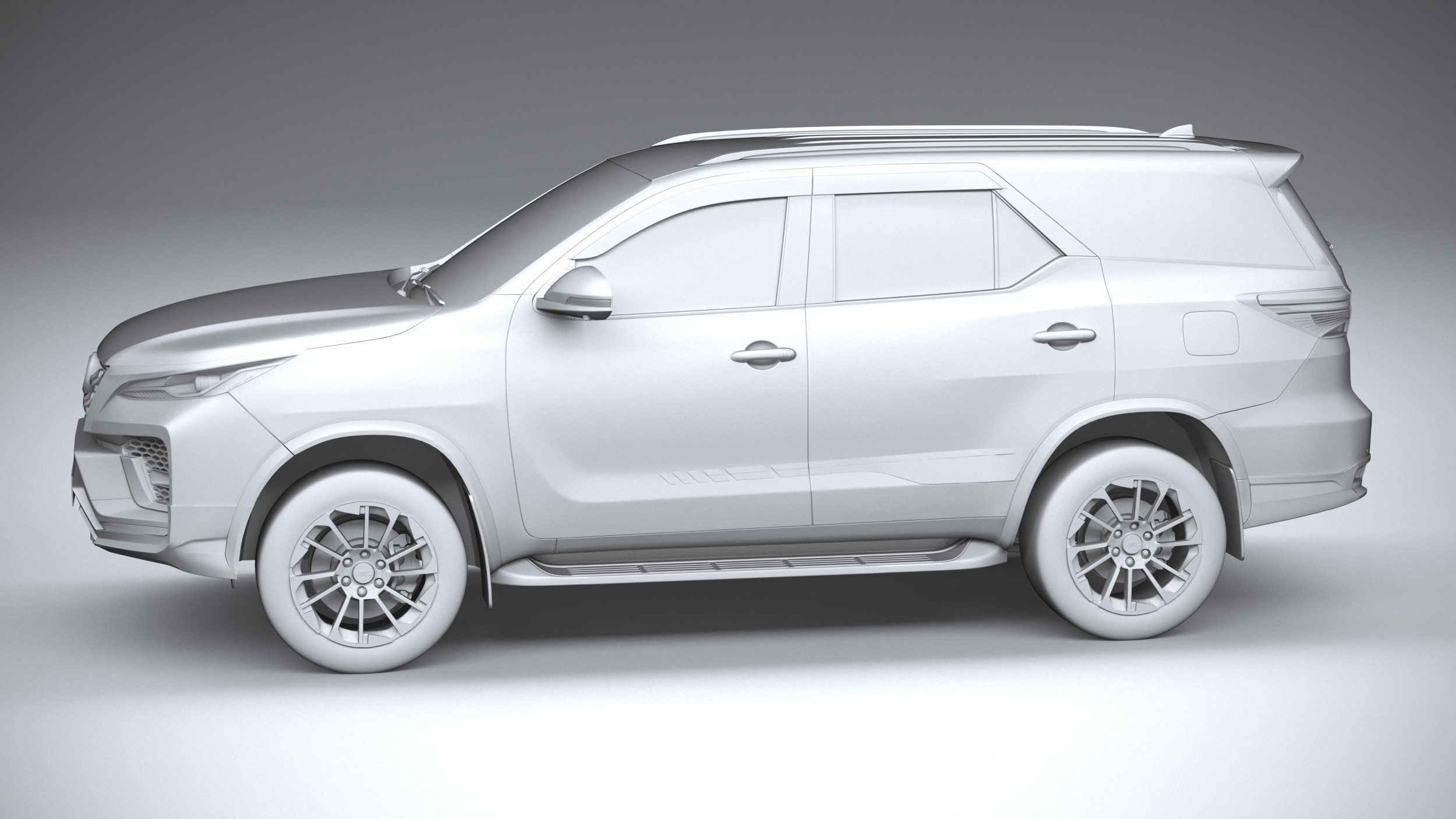 Toyota Fortuner TRD 2021 3D model_22