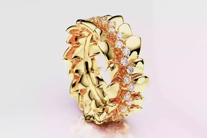 Dior Ring 3D print model