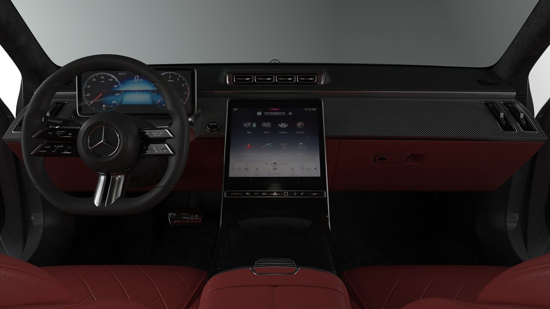 Mercedes-Benz S-Class 2021 3D model_15