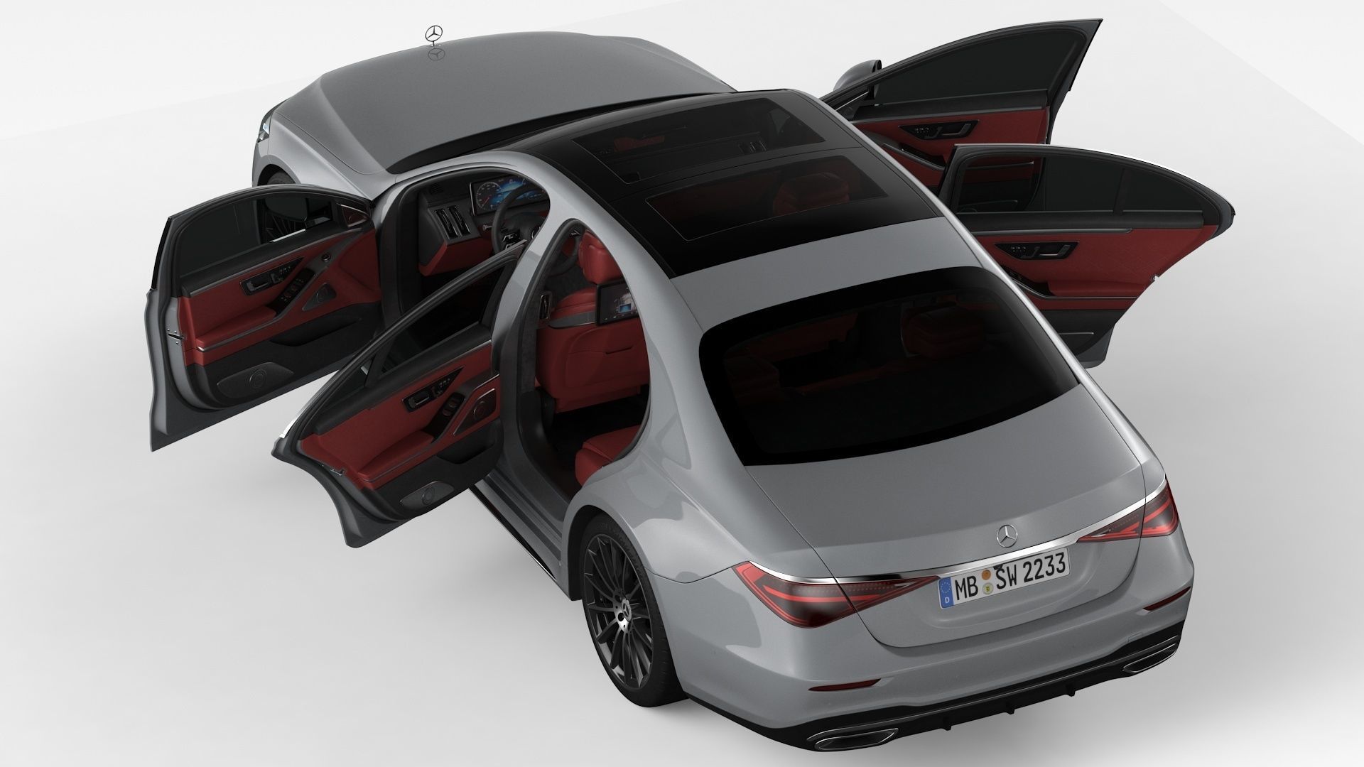 Mercedes-Benz S-Class 2021 3D model_12