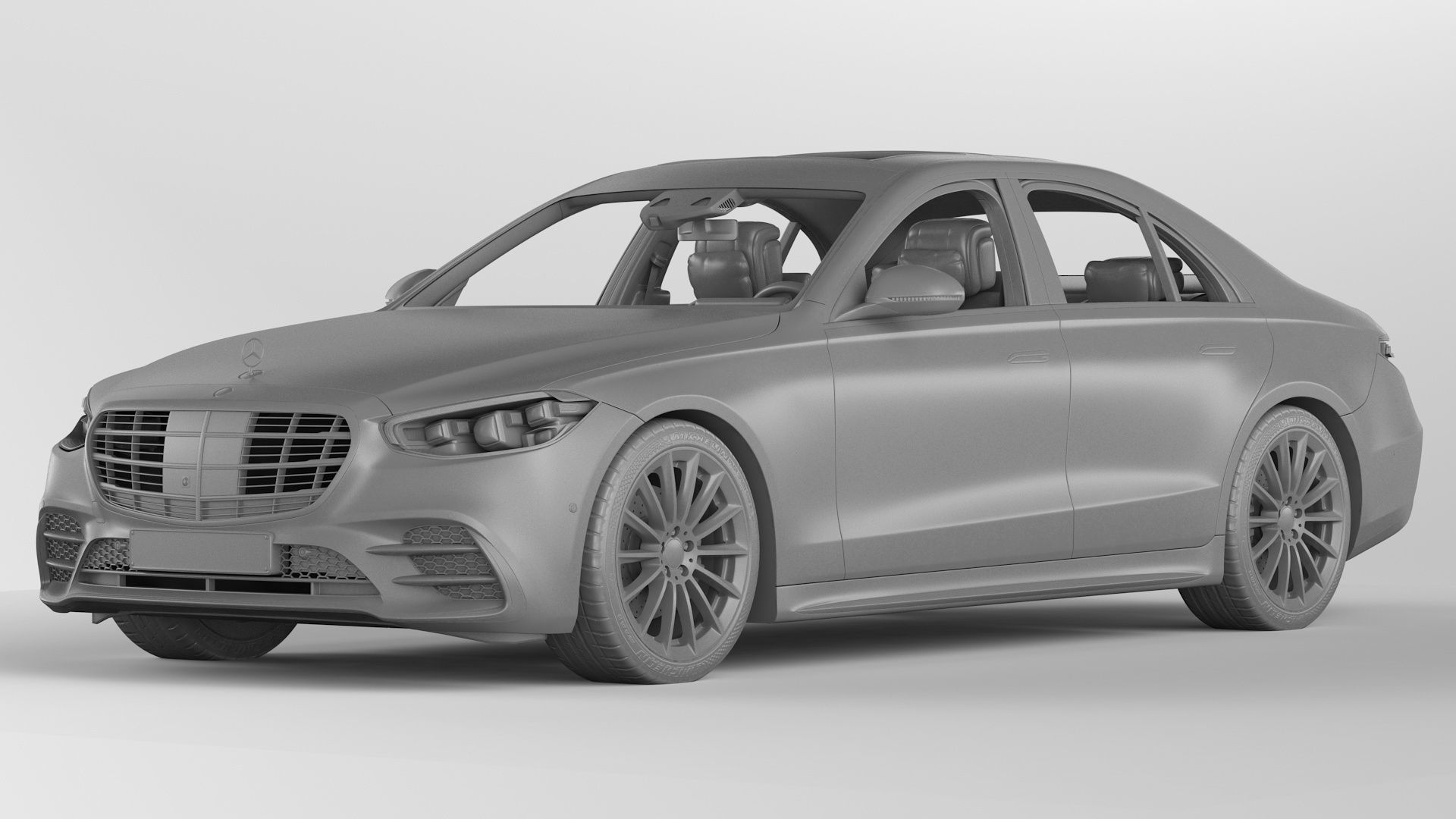 Mercedes-Benz S-Class 2021 3D model_16