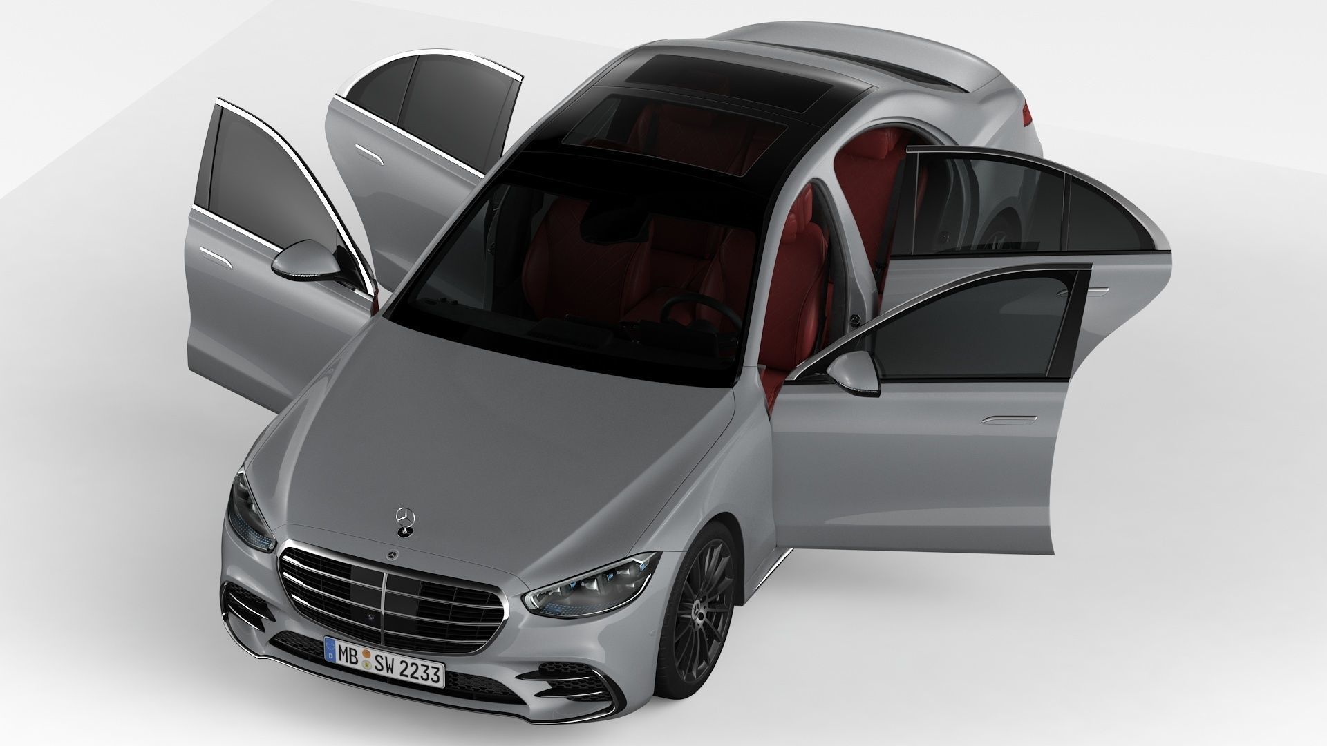 Mercedes-Benz S-Class 2021 3D model_11