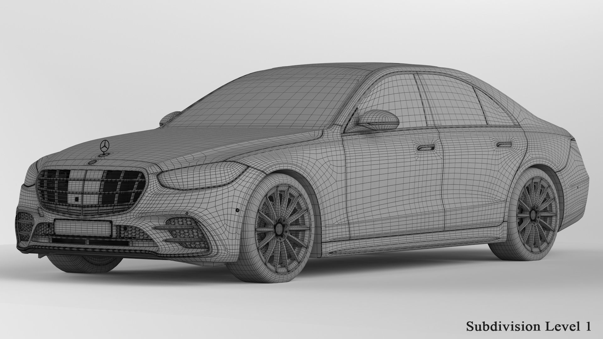 Mercedes-Benz S-Class 2021 3D model_19