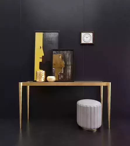 Decorate set table 3D model