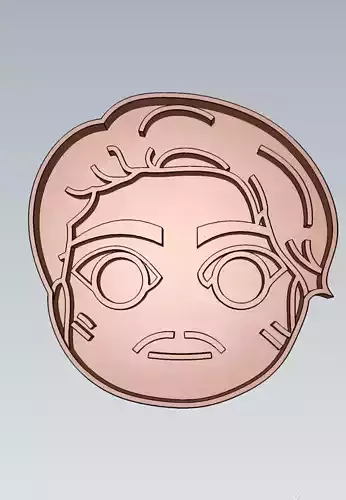 Harry Potter Remus Lupin Cookie Cutter Stamp Cake Decorating