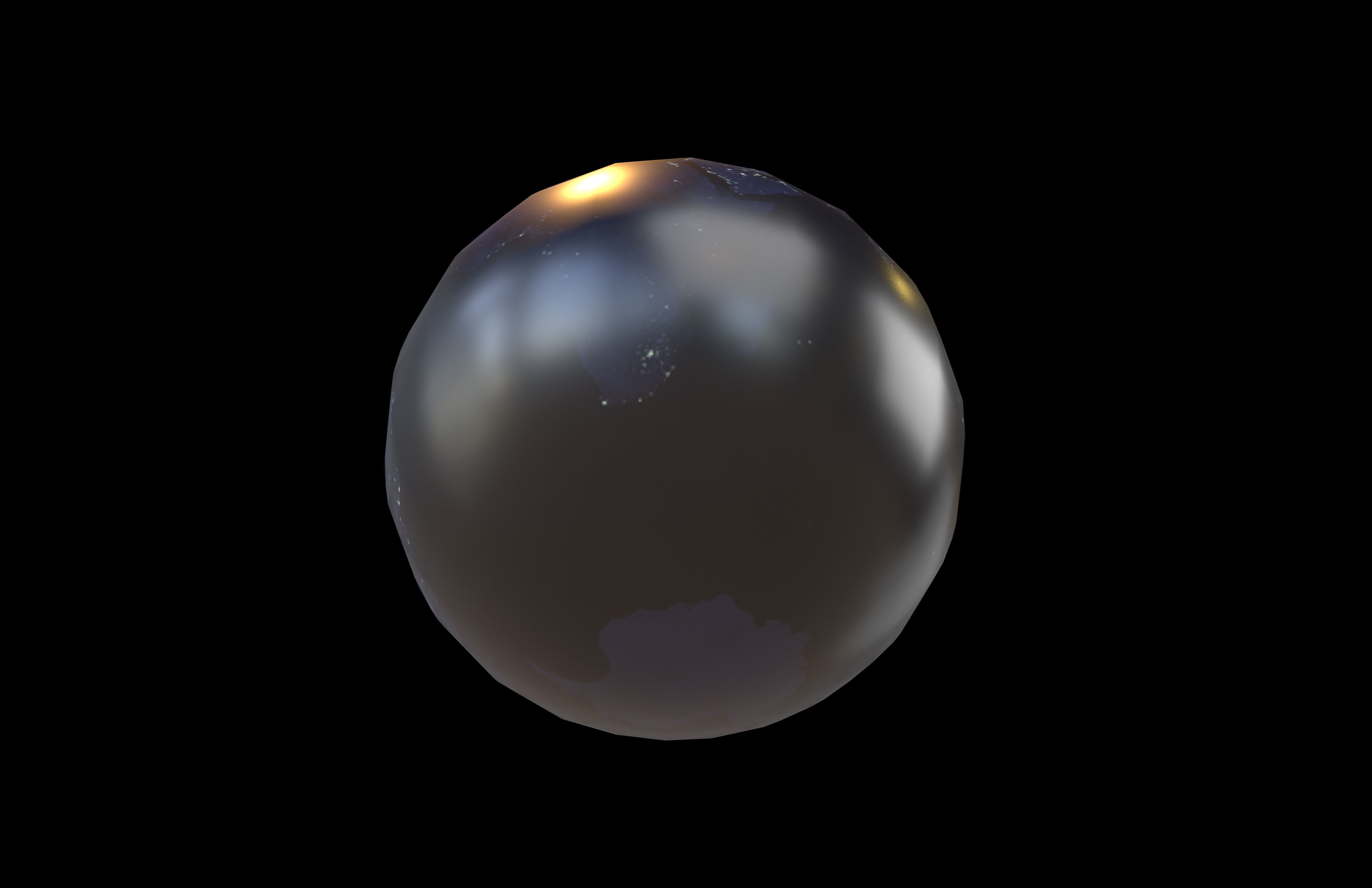 Earth v1 002 Low-poly 3D model_2