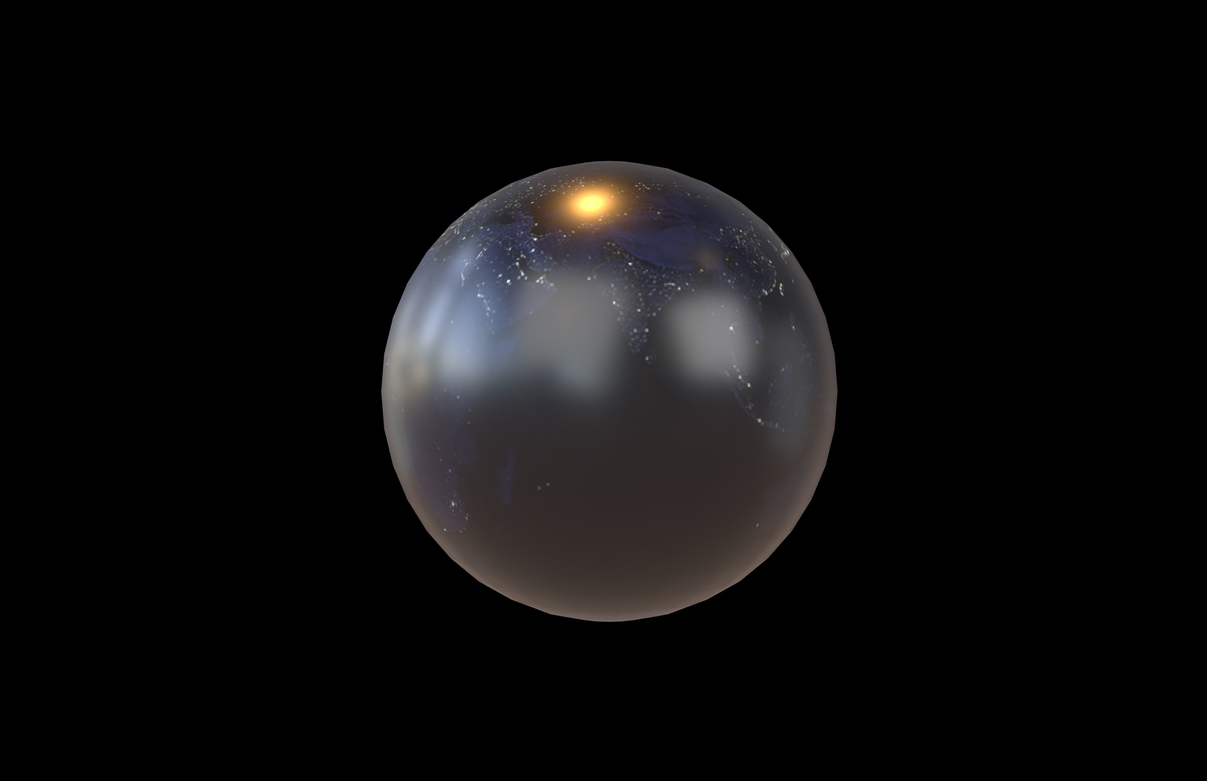 Earth v1 002 Low-poly 3D model_1