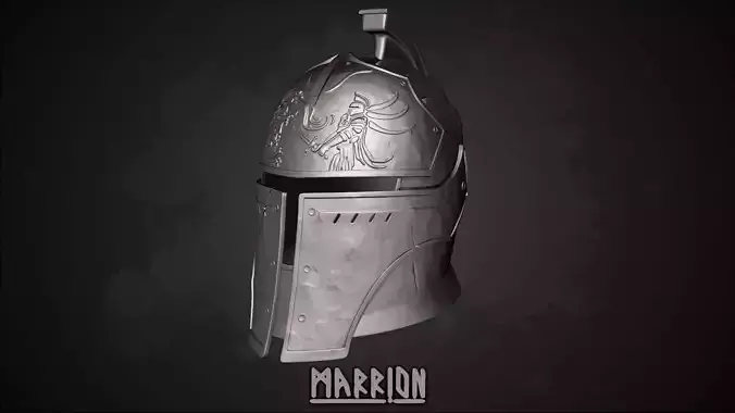 Faraam Helmet Dark Souls 3D print model