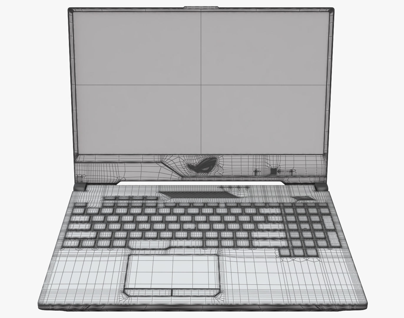 Laptop ASUS SCAR II 3D model_21