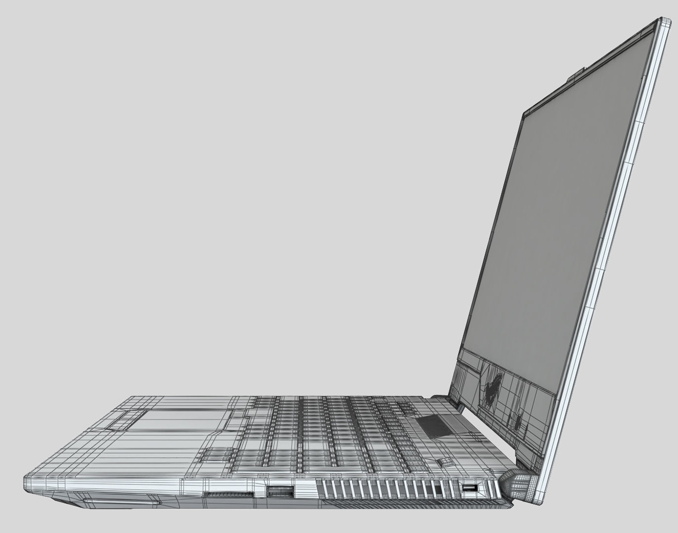 Laptop ASUS SCAR II 3D model_17