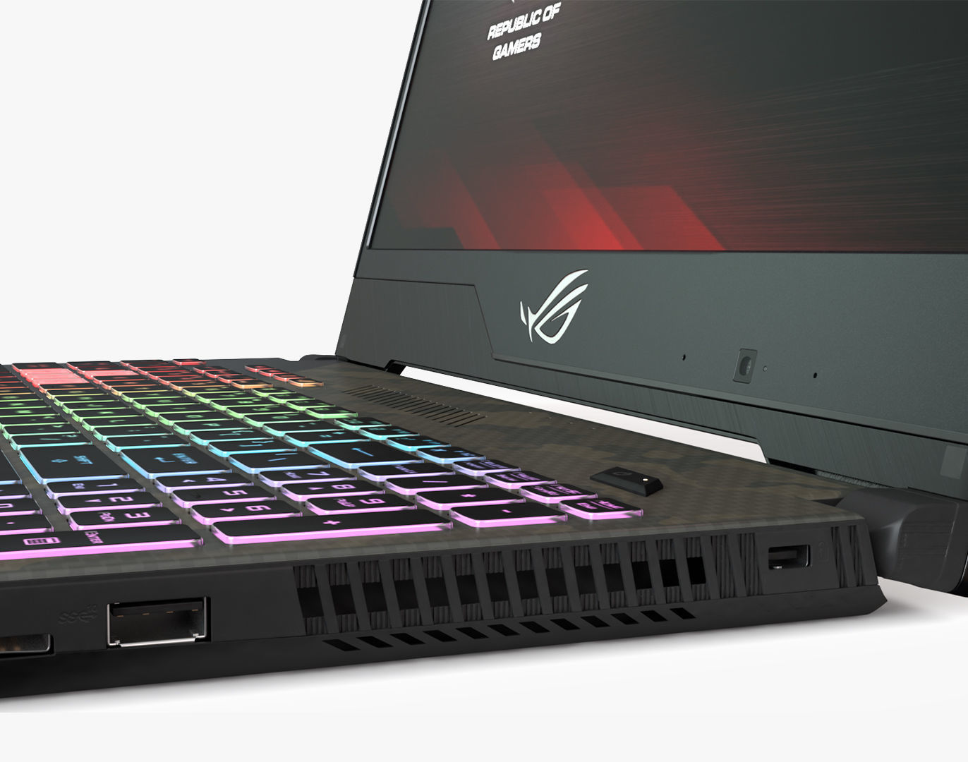 Laptop ASUS SCAR II 3D model_7