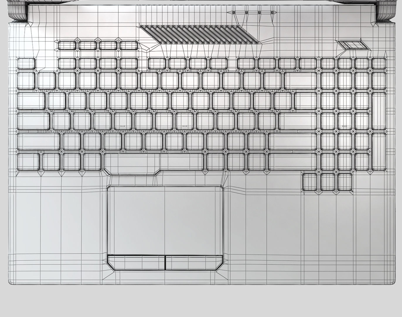 Laptop ASUS SCAR II 3D model_12