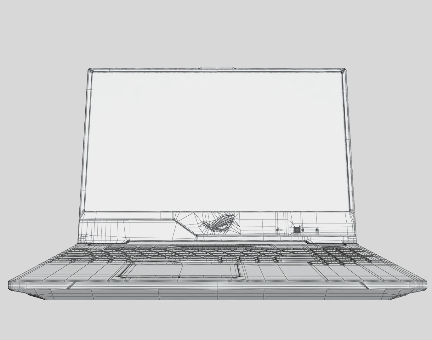 Laptop ASUS SCAR II 3D model_11