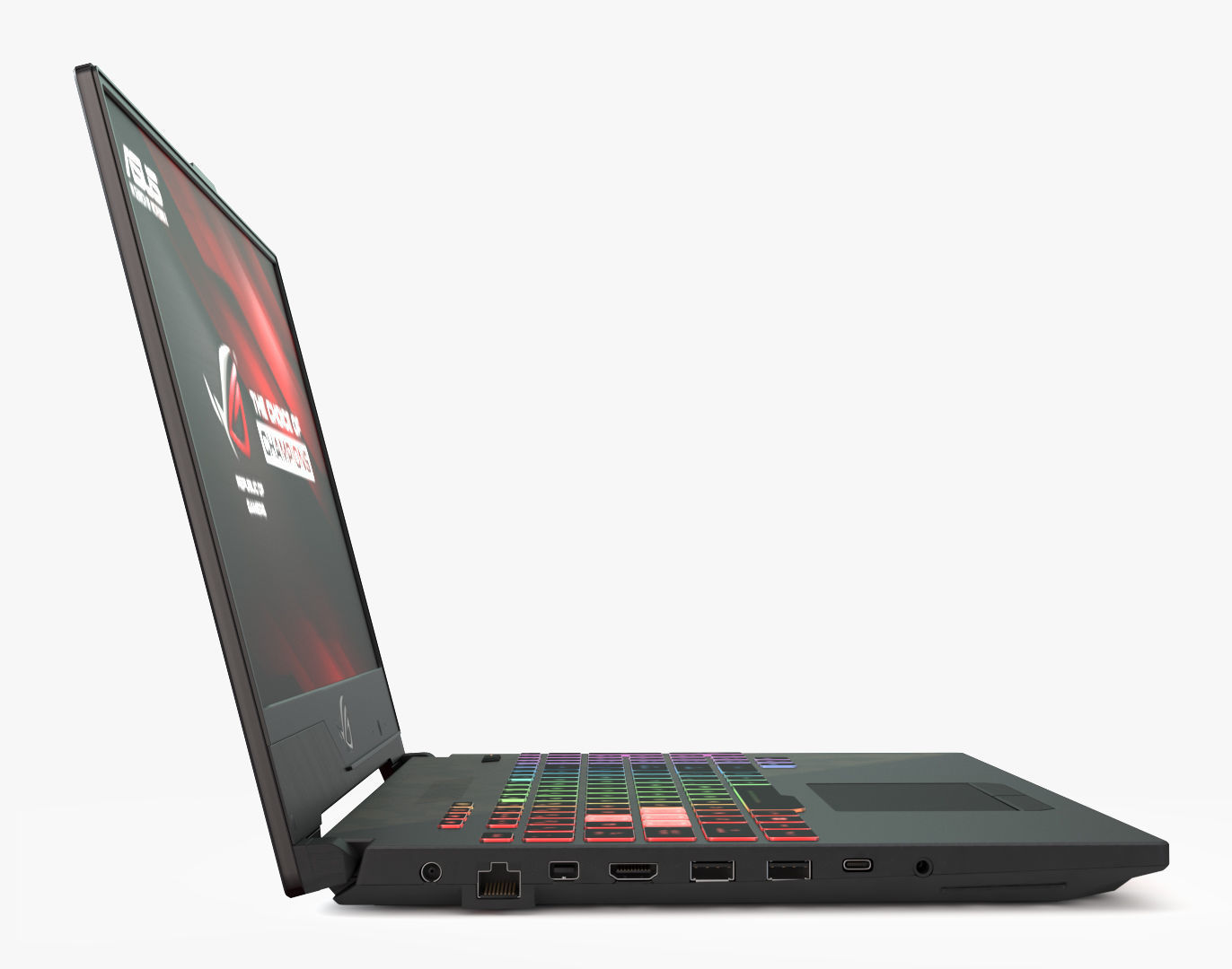 Laptop ASUS SCAR II 3D model_1
