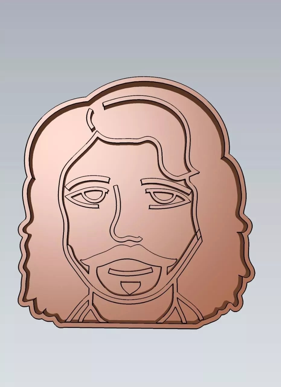 Harry Potter Sirius Black Cookie Cutter Stamp Cake Decorating 3D model