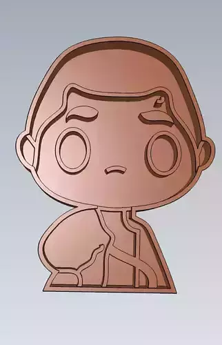 Harry Potter Viktor Krum Cookie Cutter Stamp Cake Decorating