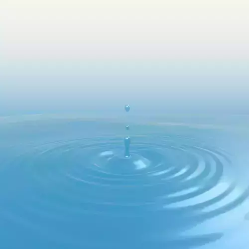 Water Splash Crown Low-poly 3D model