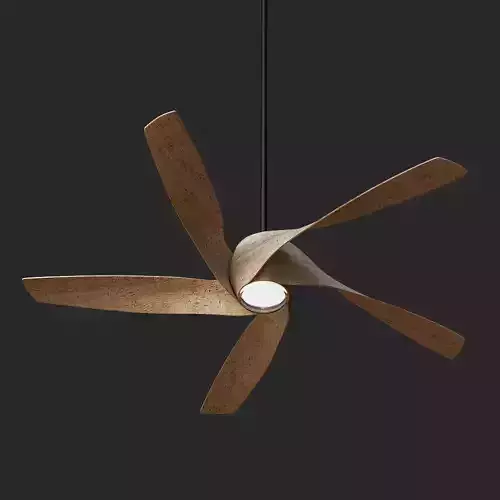 propeller ceiling fan with light 3D model