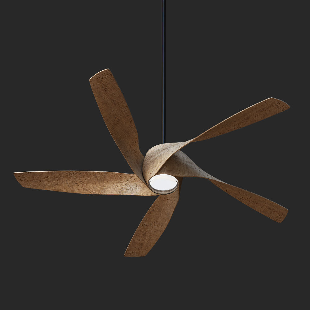 propeller ceiling fan with light 3D model CGTrader