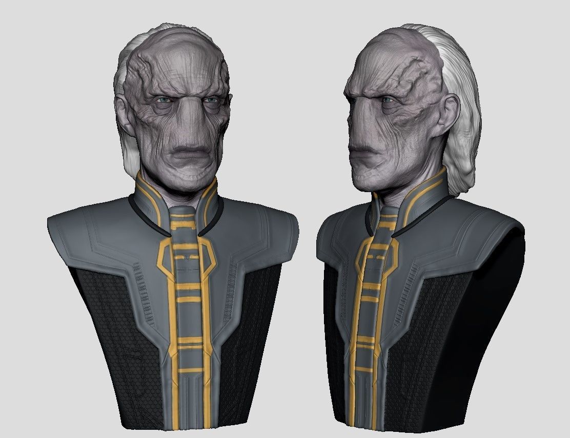 Ebony Maw Bust 3D print model_10