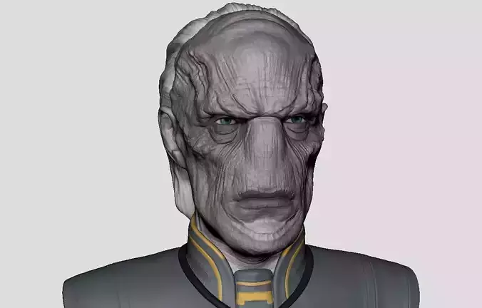 Ebony Maw Bust 3D print model