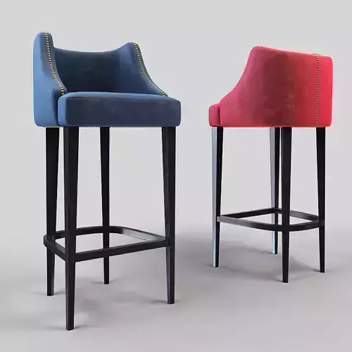 velvet bar stools UK