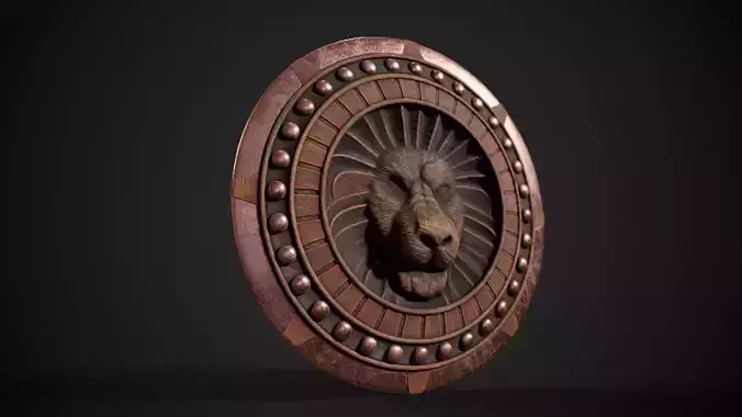 Lion Head Shield