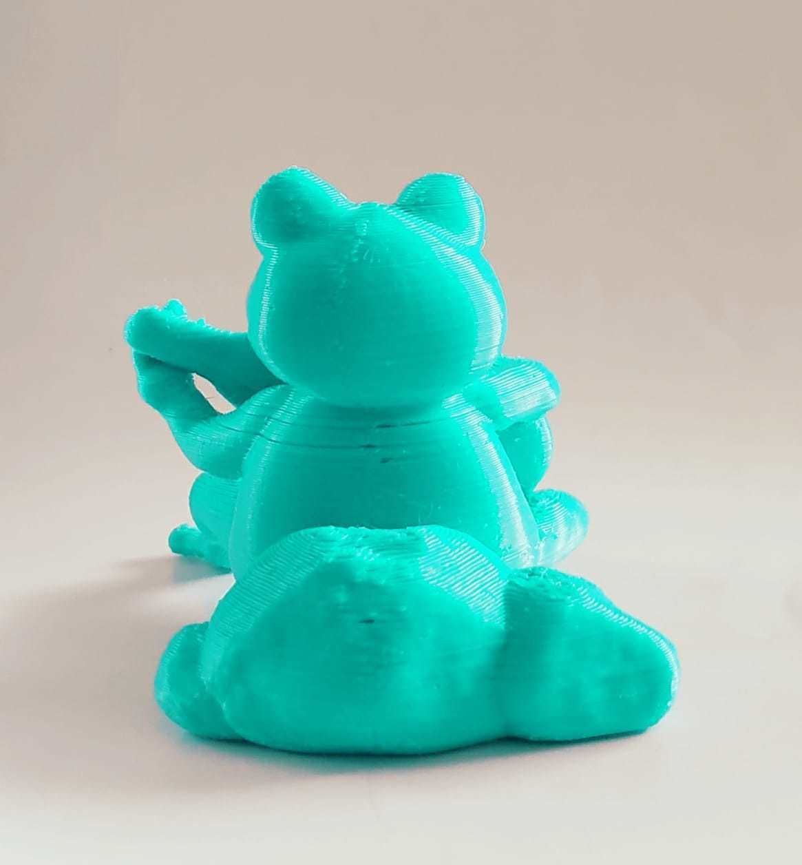 Musician Frog 3D print model_6