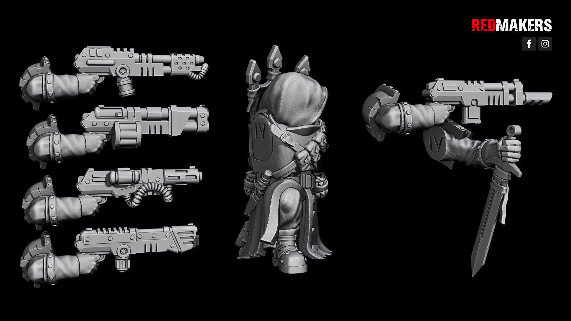 Janissaries - Squad of the Imperial Force 3D print model_49